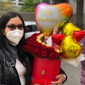 25 Rosas en Caja