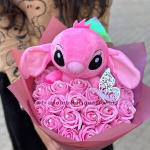 Ramo de Stitch Rosado
