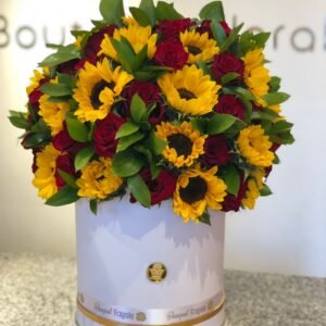 Box Girasol 40 a 30 Rosas