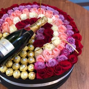 Caja con Rosas Deluxe!