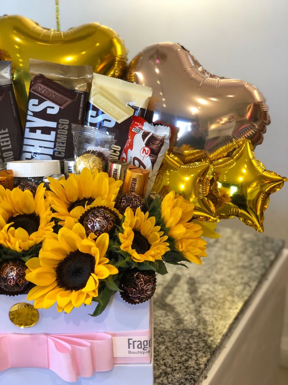 Caja con Girasoles - Imagen 2