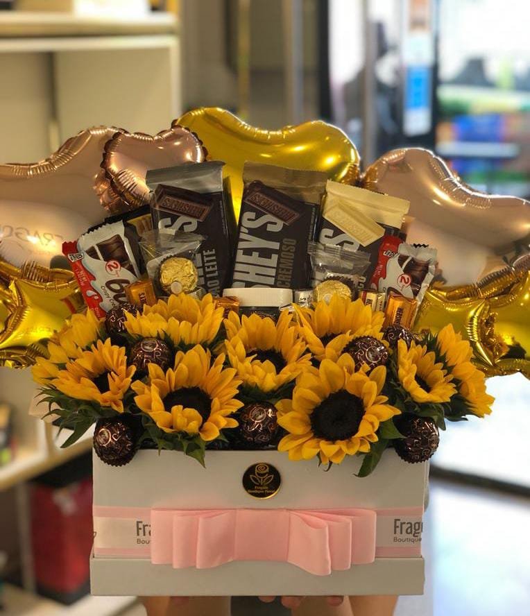 Caja con Girasoles - Imagen 4