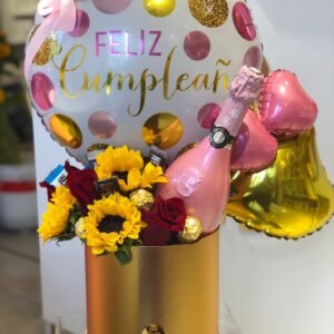 Rosas y  Espumante