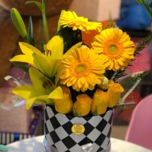Gerberas y Lilium