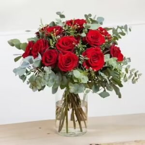 Jarron 15 Rosas