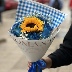 Bouquet Azul Rey !