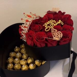 Corazón con Rosas