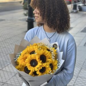 Ramo de 20 Girasoles