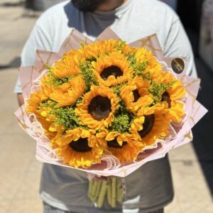 15 Girasoles