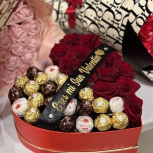 Corazón con Rosas