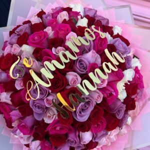 Bouquet de 100 rosas