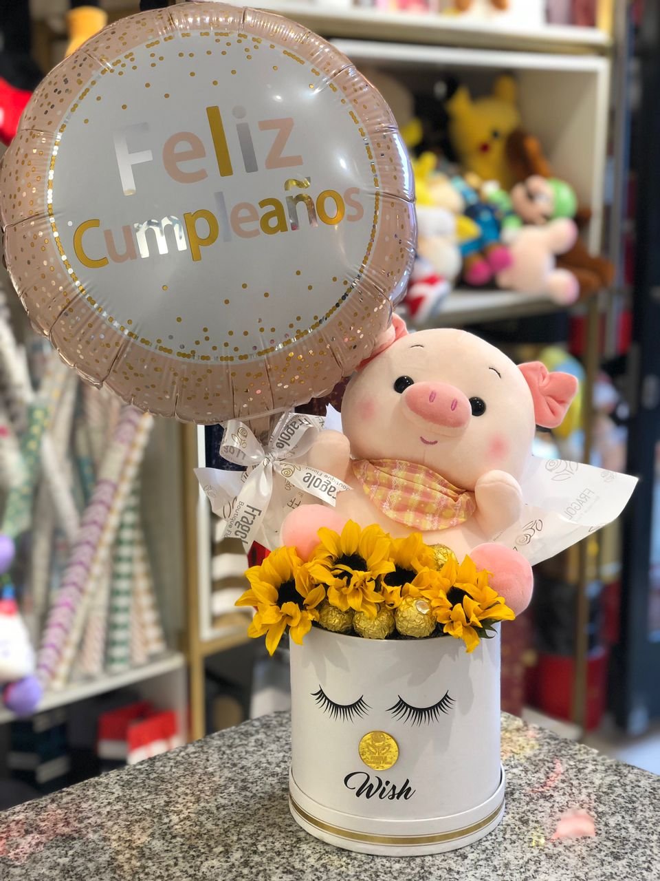 Girasoles y Peluche - Imagen 2