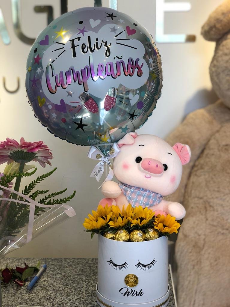 Girasoles y Peluche - Imagen 3