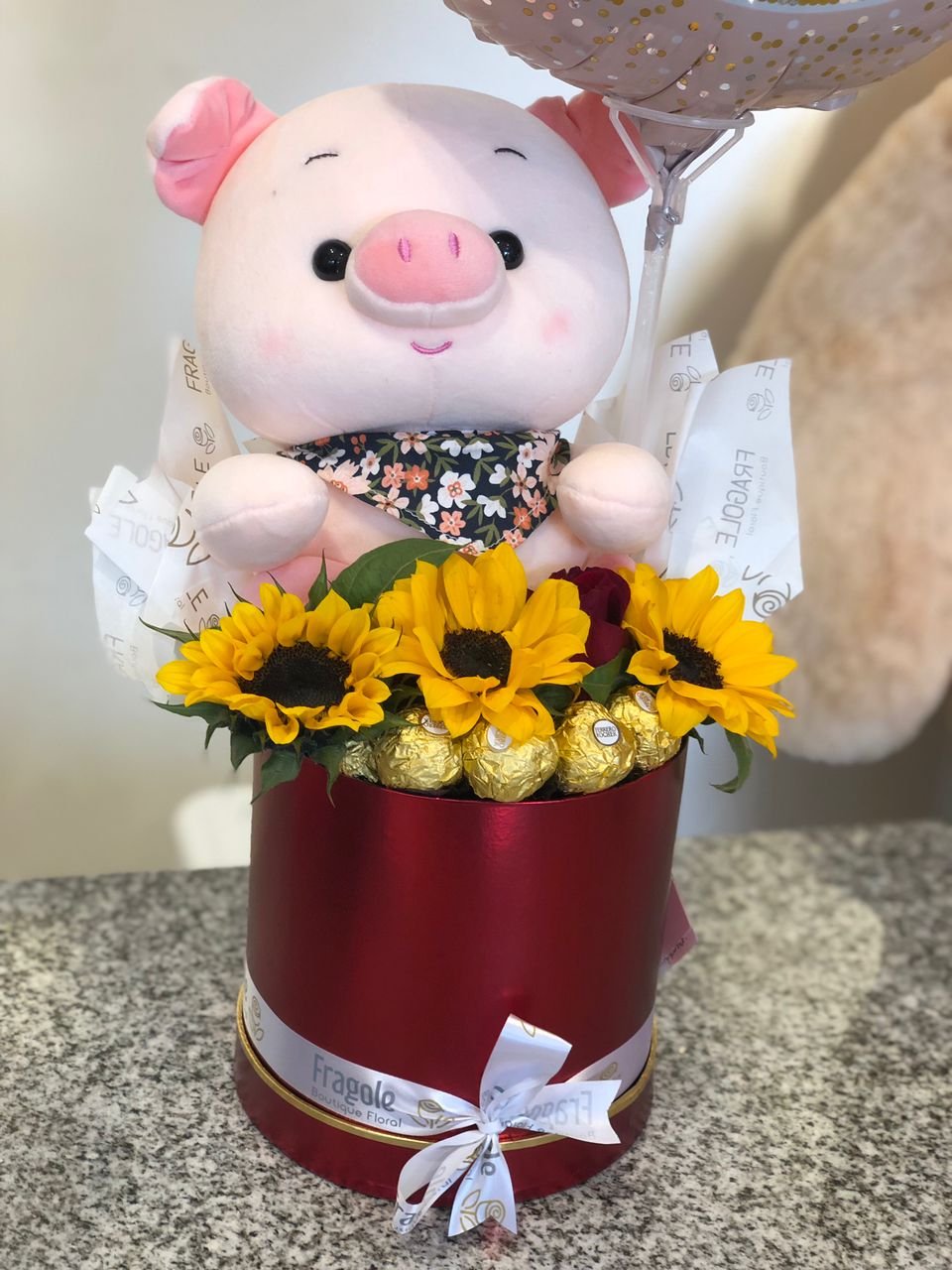 Girasoles y Peluche - Imagen 4